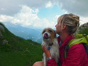 L’ANELLO DELLA MANINA (1821 m.) con SASNA (2229 m.) da Lizzola l’11 luglio 2013  - FOTOGALLERY